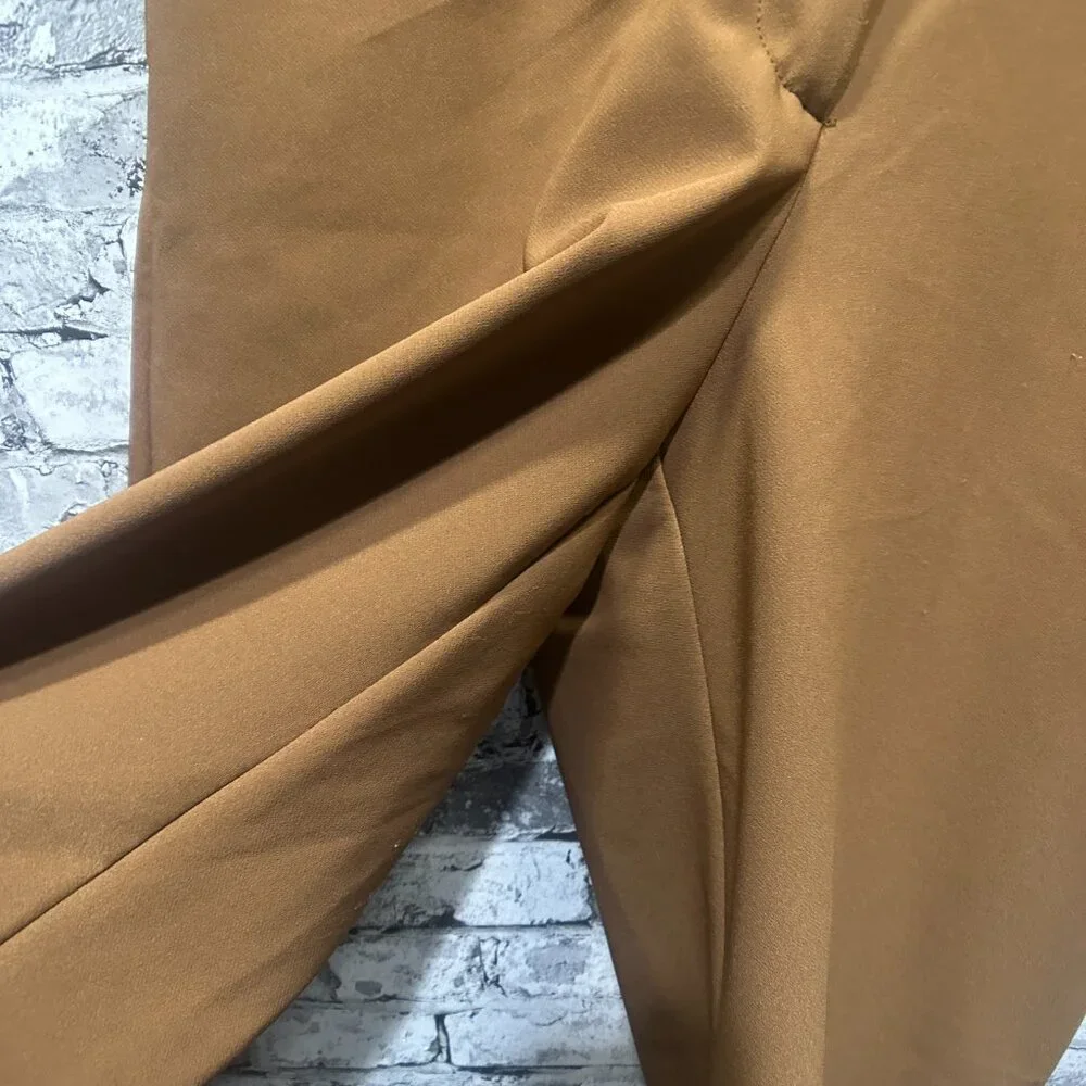 EUC Nicole Miller New York Women's Brown Trousers Size 8 - Picture 9 of 13